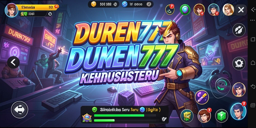 Tampilan gameplay <strong>DUREN777</strong> yang menarik dan interaktif.