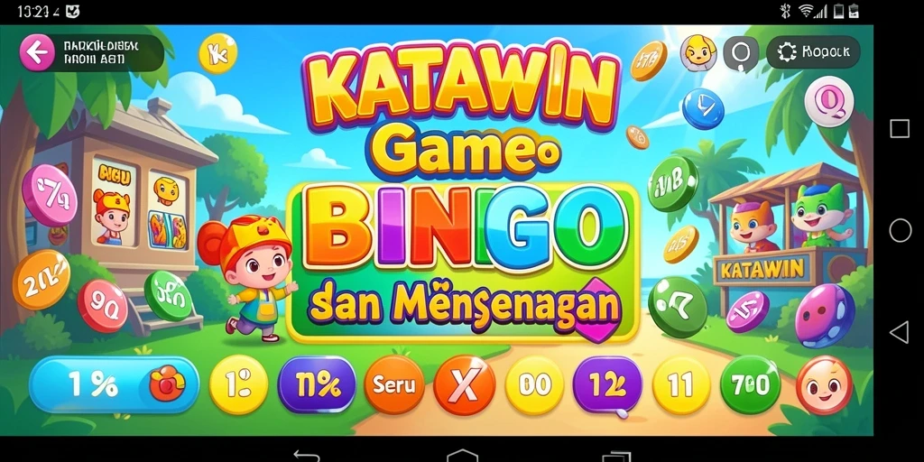 Tampilan menarik dari gameplay KATAWIN Bingo dengan fitur seru.
