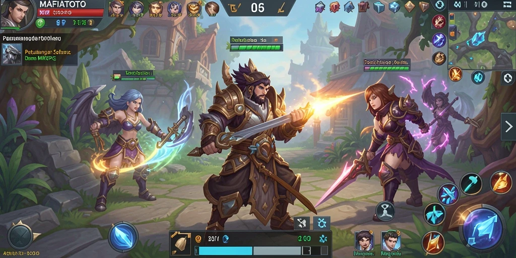 Tampilan gameplay MAFIATOTO yang menarik dan dinamis.