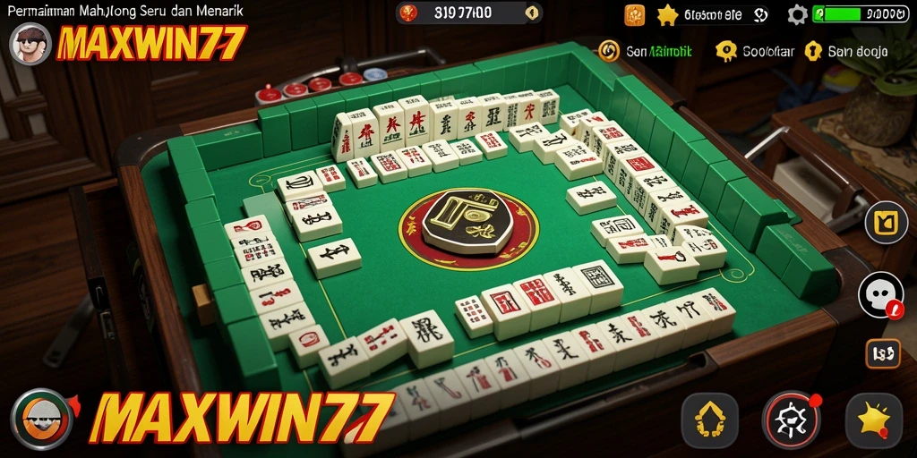 Gameplay seru dan menarik di MAXWIN77 Mahjong.