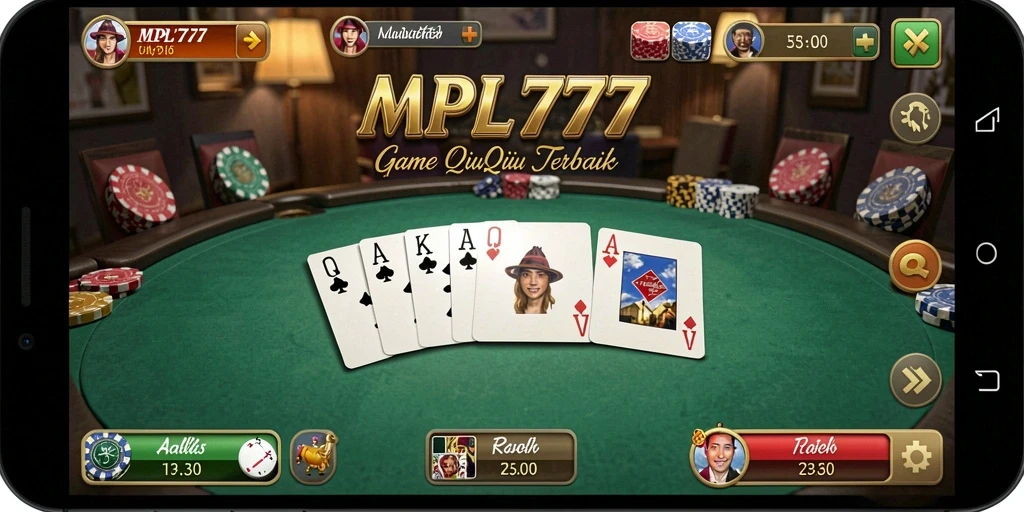 Tampilan permainan QiuQiu yang menarik dan seru di MPL777.