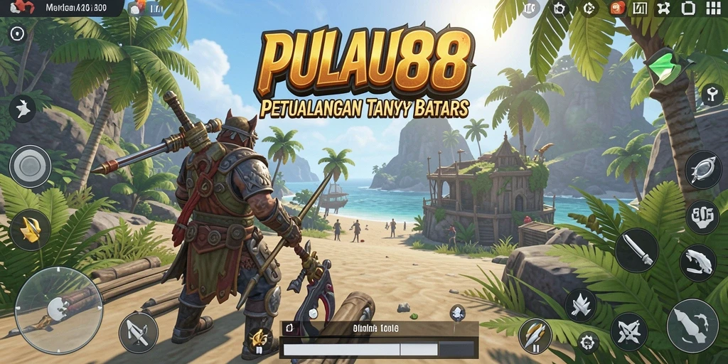 Gameplay PULAU88 yang seru di dunia terbuka yang luas.