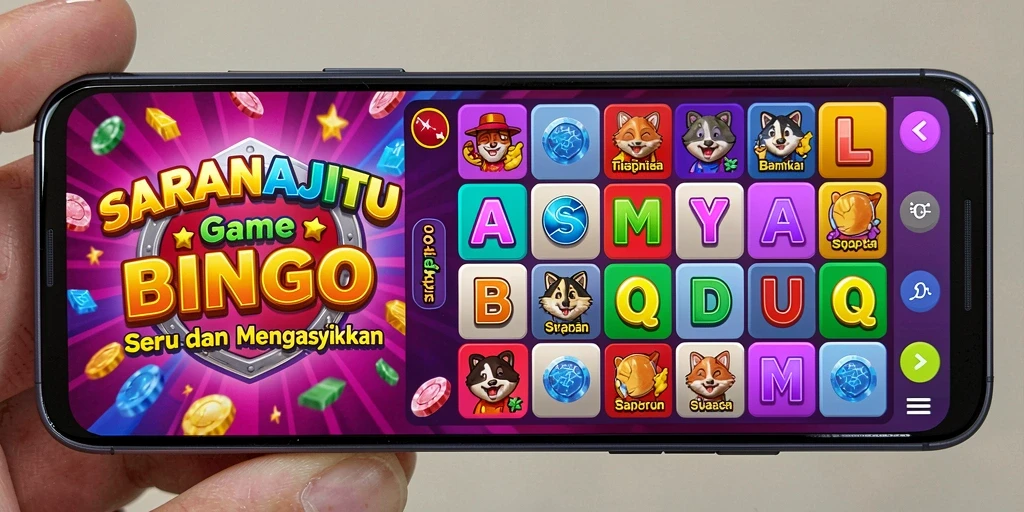 Tampilan gameplay seru dan interaktif SARANAJITU.